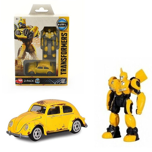 [DD1HEEQ01] Transformers VM Bumblee Bee Robot & Vehicle Figure 2pcs