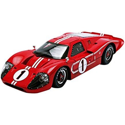 [DD1CRUL01] 1967 #1 Ford MK IV 1:18 Scale Model Car (Red)