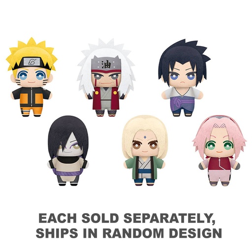 [HC1BQMY01] Banpresto Naruto Tomonui Series 1 Plush Toy (1pc Random)