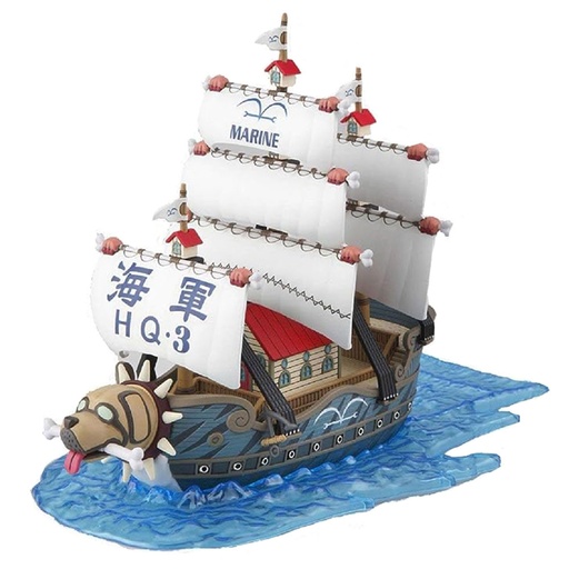 [HC1KZQW01] One Piece Grand Ship Collection Garps Ship Model