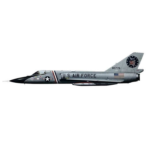 [HC1XNOC01] Hasegawa F106A Delta Dart Bicential 1/72 Scale Model
