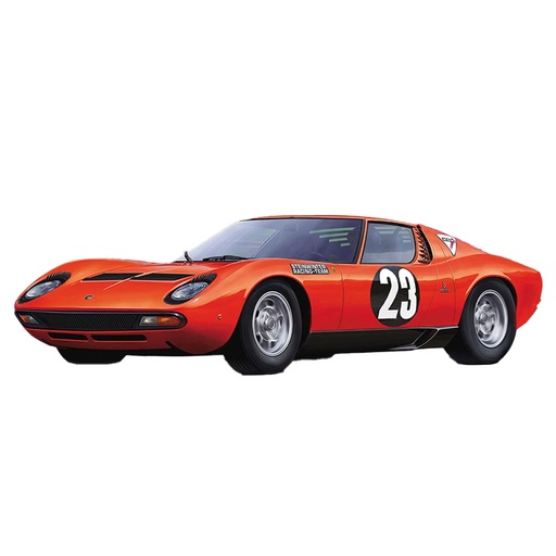 [HC1LZZQ01] Lamborghini Miura P400 1968 Hockenheimring 1/24 Scale Model