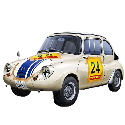 [HC1SQVX01] Hasegawa Subaru 360 1966 Suzuka Race 1/24 Scale Model