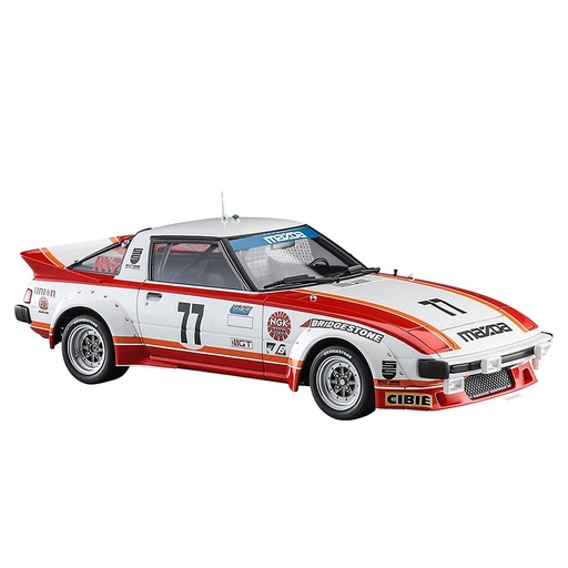 [HC1IXVS01] Mazda Savanna RX-7 1979 Daytona Car No. 77 1/24 Scale Model