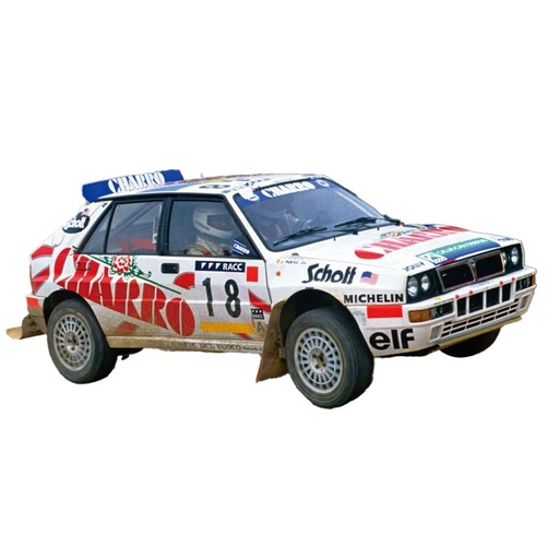 [HC1PVHW01] Lancia Super Delta 1992 Catalunya Rally 1/24 Scale Model