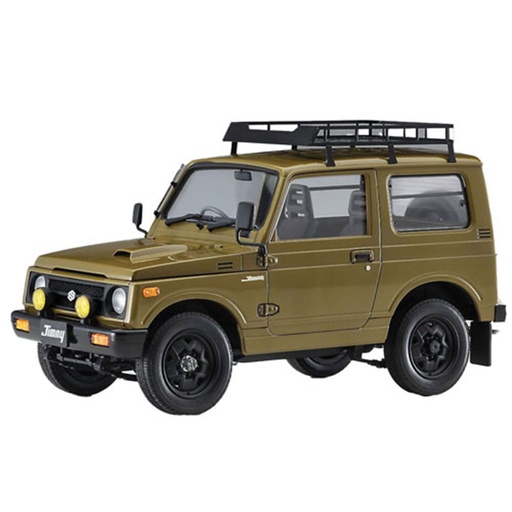 [HC1RGEV01] Suzuki Jimny JA11-5 with Roof Carrier 1/24 Scale Model