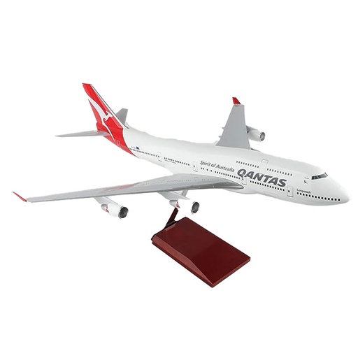 [HC1LFID01] Skymarks Qantas Supreme B747-400 1/100 Scale Model