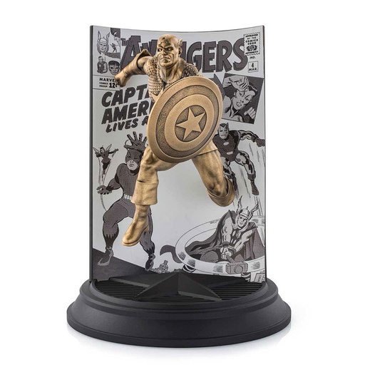 [RS1YXWY01] Royal Selangor Captain America The Avengers #4 Gilt