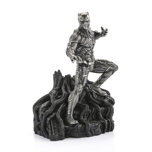 [RS1RQWI01] Royal Selangor Black Panther Guardian Pewter Figurine