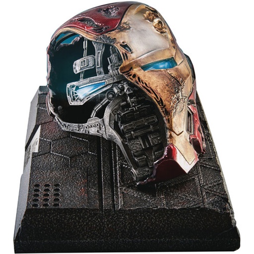 [VR8KJFW01] Master Craft Endgame Iron Man Mark 50 Battle Damaged Helmet