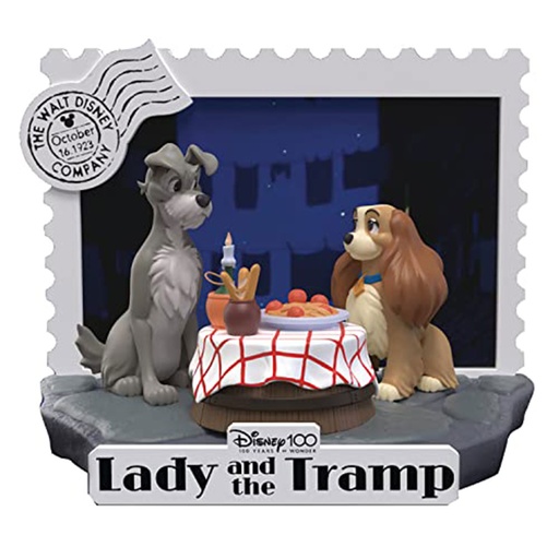 [VR8UKWB01] Beast Kingdom D Stage Disney 100th Anniv Lady and the Tramp