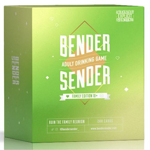 [VR8ATVH01] Bender Sender Family Drinking Party Game
