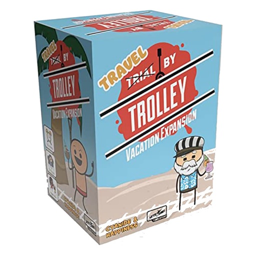 [VR8IXFV01] Trial by Trolley Vacation Expansion Party Game