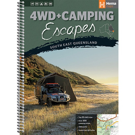 [FN1JDDS01] Hema 4WD + Camping Escapes: South East Queensland
