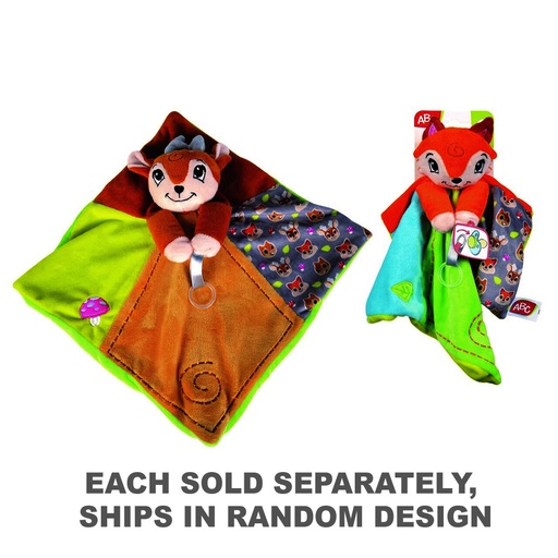 [RP1SBWN01] ABC Forest Friends Cuddle Cloth (30x30cm)