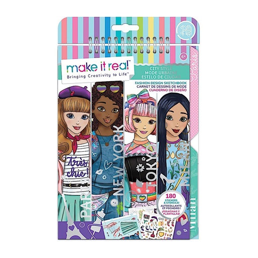 [RP1TXIT01] Make It Real City Style Sketchbook