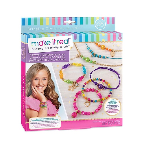 [RP1SPDM01] Make It Real Crystal Rainbow Jewelry