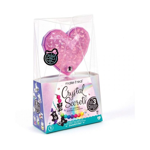 [RP1JNAZ01] Make It Real Crystal Secrets DIY Bracelet (Pack of 3)