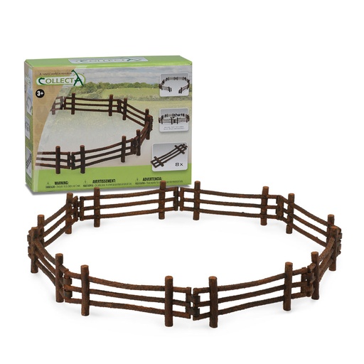 [RP1AKVJ01] CollectA Fence Log Miniature Figure