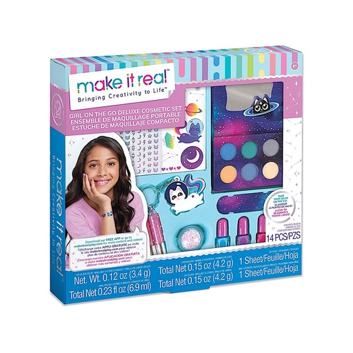 [RP1YPWV01] Make It Real Girl on the Go Makeup Set