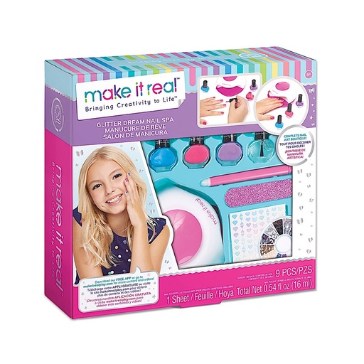 [RP1VWHU01] Make It Real Glitter Bream Nail Spa