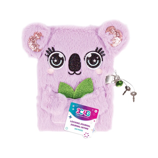[RP1DNKB01] Make It Real Locking Plush Koala Journal