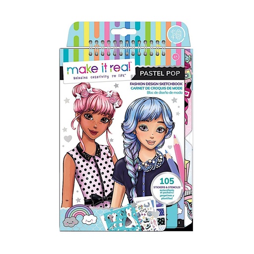 [RP1VYAA01] Make It Real Pastel Pop Sketchbook