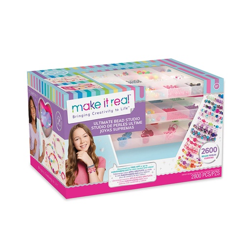 [RP1MBCA01] Make It Real Ultimate Bead Studio Jewelry Kit