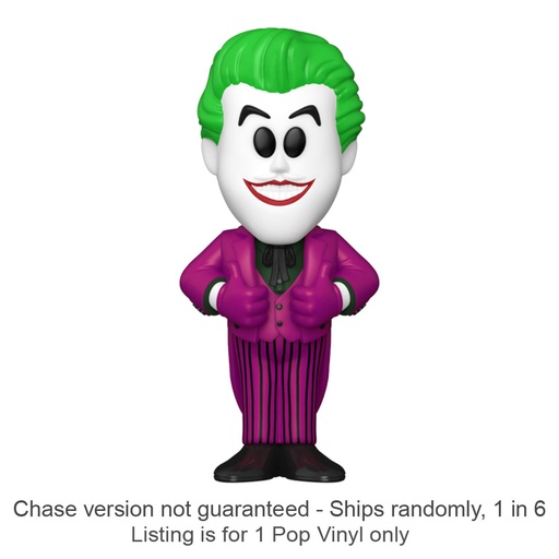 [IC15FWPT01] Batman (TV) Joker Vinyl Soda Chase Ships 1 in 6