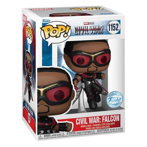 [IC15HBUS01] Captain America: Civil War Falcon US Build-A-Scene Pop! Vnyl
