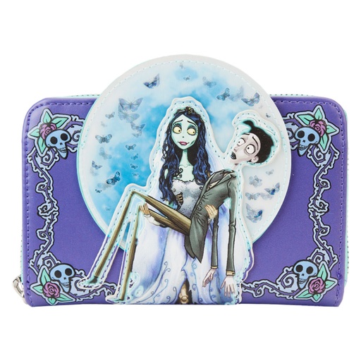 [IC15UUIL01] Corpse Bride Moon Zip Around Wallet