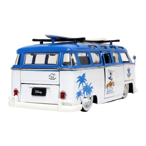 [IC15NPMA01] Disney 1962 Volkswagen Bus 1:24 Scale with Mickey Figure