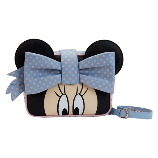 [IC15UJPJ01] Disney Minnie Pastel Block Dots Crossbody
