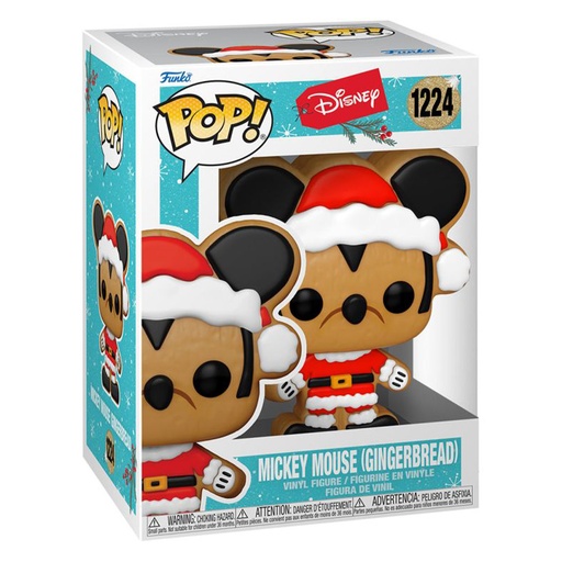 [IC15BLTT01] Disney Santa Mickey Gingerbread Holiday Pop! Vinyl