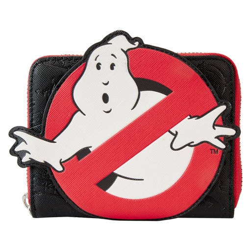 [IC15STMZ01] Ghostbusters No Ghost Logo Zip Wallet