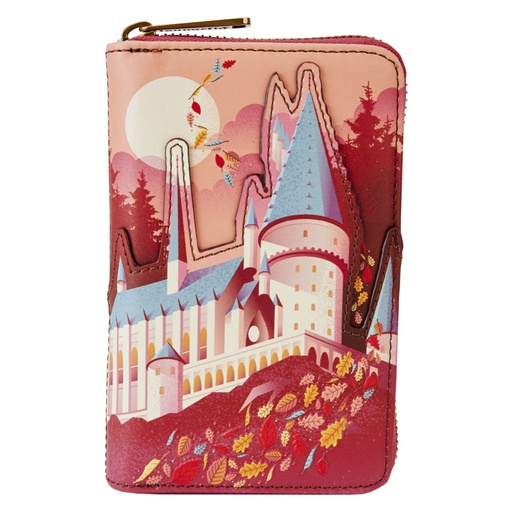 [IC15WCKV01] Harry Potter Hogwarts Fall Zip Wallet