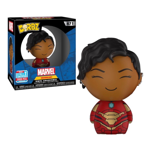 [IC15ZZOL01] Iron Man Ironheart Unmasked NYCC 2018 Exclusive Dorbz
