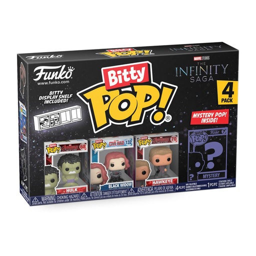 [IC15RPXE01] Marvel Comics Hulk Bitty Pop! 4-Pack