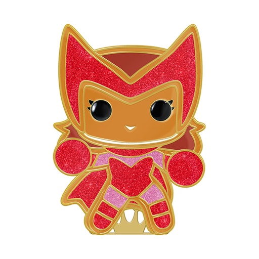 [IC15UZUM01] Marvel Comics Scarlet Witch Gingerbread Enamel Pop! Pin