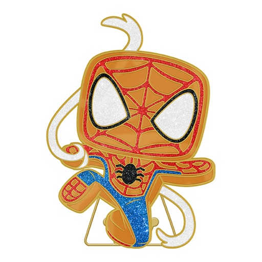 [IC15EKIE01] Marvel Comics Spider-Man Gingerbread Enamel Pop! Pin