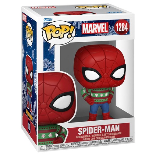 [IC15KEXX01] Marvel Comics Spider-Man Holiday Sweater Pop! Vinyl