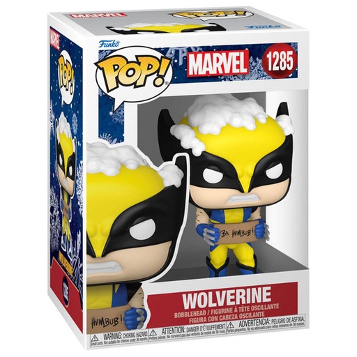 [IC15JIDY01] Marvel Comics Wolverine with Sign Holiday Pop! Vinyl