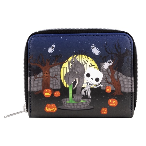 [IC15FTRZ01] Nightmare Before Christmas This is Halloween Print Wallet