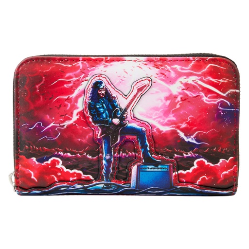 [IC15ETPX01] Stranger Things Eddie Munson Tribute Glow Zip Around Wallet