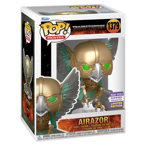 [IC15ZICX01] Transformers: Rise of the Beasts Airazor SDCC 2023 US Pop!