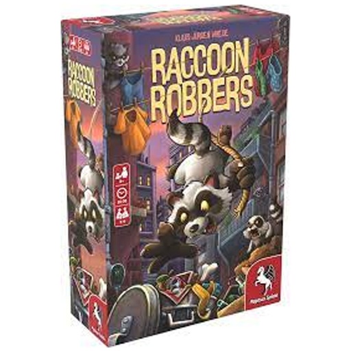 [MP4LJDS01] Pegasus Spiele Raccoon Robbers Board Game