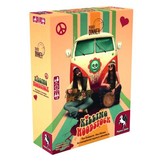 [MP4GCAI01] Pegasus Spiele Deadly Dinner Killing Woodstock Board Game