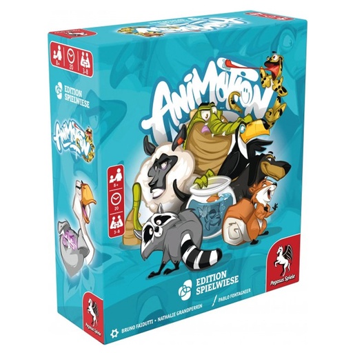 [MP4CZRA01] Pegasus Spiele Animotion Board Game
