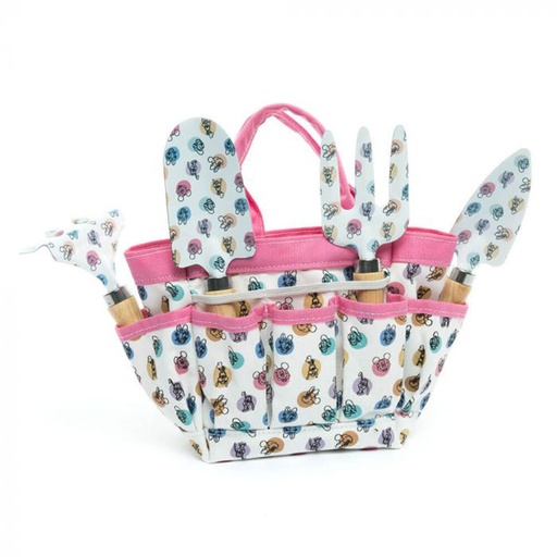 [JR8ICPE01] Mickey & Friends Children's Gardening Tool Set with Bag