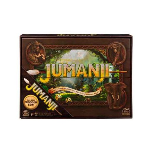 [AB4WPRZ01] Jumanji Wooden Box Board Game